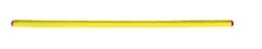 Палка гимнастическая Стром У623 желтая, 71см