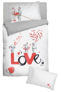 Комплект постельного белья Нордтекс &quot;Облачко&quot; Candy, с наволочкой 40х60см