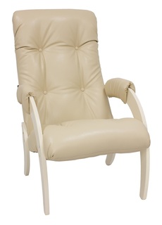 Кресло для отдыха Leset &quot;Модель 61&quot; дуб шампань, экокожа (цвета в ассорт.)