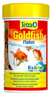 Корм Tetra Goldfish для всех видов золотых рыбок, в хлопьях, 100мл