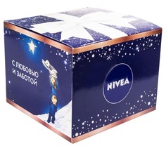 Подарочный набор Nivea &quot;Уход за кожей&quot;: крем-мыло, 100гр + крем, 150мл