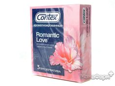 Презервативы Contex Romantic Love ароматизированные, 3шт.