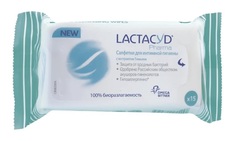 Салфетки влажные Lactacyd с экстрактом тимьяна, 15шт.