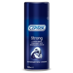 Гель-смазка Contex Strong с алоэ, 100мл