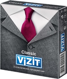 Презервативы Vizit Classic 3шт.