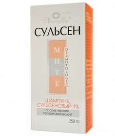 Шампунь &quot;Сульсен Мите&quot; сульсеновый 1%, 250мл МИРРОЛЛА
