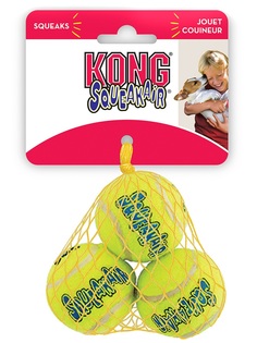 Игрушка KONG Air &quot;Теннисный мяч&quot; средний, для собак, 6см, 3шт.