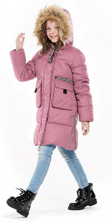 Парка OLDOS &quot;Лючия&quot; для девочки, розовая Apollo