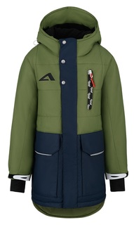 Куртка OLDOS &quot;Зевс&quot; для мальчика, сине-оливковая Apollo