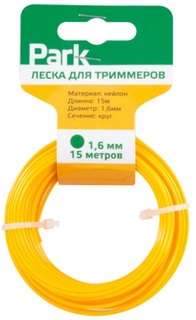 Леска для триммеров Park 1,6мм, круг, 15м Bit