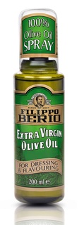 Оливковое масло Filippo Berio Extra Virgin нерафинированное с распылителем, 0,2л