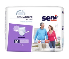 Впитывающие трусы Seni Active Plus Medium, 2 размер, 80-110см, 10шт.