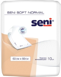 Пеленки Seni Soft Normal 60x60см, 10шт.