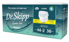Подгузники для взрослых Dr. Skipp Econom Line M-2, 68-115см, 30шт. Dr.Skipp