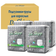 Подгузники-трусы для взрослых Dr. Skipp M-2, 4х20шт. Dr.Skipp