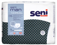 Прокладки для мужчин Seni Man Normal, 21,5x28см, 15шт.