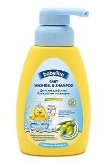 Шампунь для волос и тела Babyline с маслом оливы, 250мл