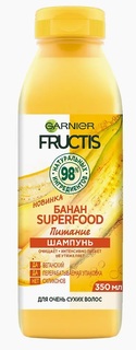 Шампунь Fructis &quot;SuperFood Банан&quot; для очень сухих волос, 350мл Garnier