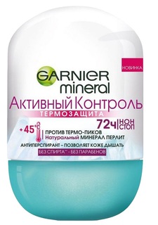 Дезодорант Garnier Mineral &quot;Активный контроль Термозащита&quot; роликовый 72ч, 50мл