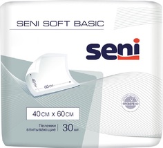 Пеленки Seni Soft Basic 40x60см, 30шт.