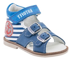 Сандалии Котофей 022066-23, синие Intex