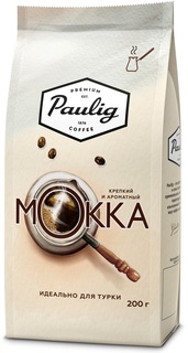 Кофе Paulig Mokka молотый для турки, 200гр