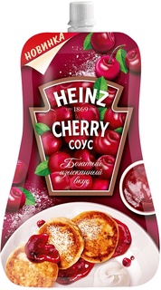 Соус Heinz сладкий, с вишней, 230гр
