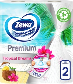 Бумажные полотенца Zewa Premium Decor, 2 рулона