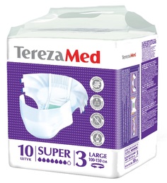 Подгузники для взрослых TerezaMed Super Large №3, 10шт.