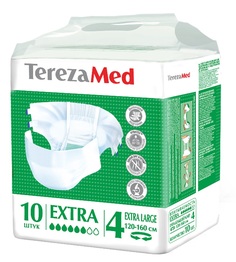 Подгузники для взрослых TerezaMed Extra Extra Large №4, 10шт.