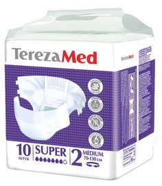 Подгузники для взрослых TerezaMed Super Medium №2, 10шт.