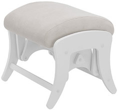 Пуф Milli Uni, Молочный дуб, ткань Verona Light Grey Мебель Импэкс