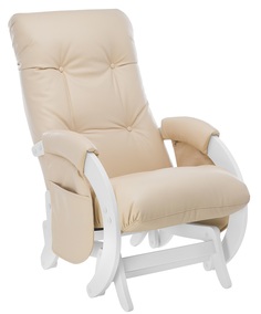Кресло для кормления Milli Smile, Молочный дуб, ткань Verona Vanilla Мебель Импэкс
