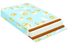Матрас Баюшка кокос/холкон/кокос, 120х60х12см