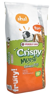 Корм Versele-Laga Crispy Muesli Guinea Pigs для морских свинок с витамином C, 20кг