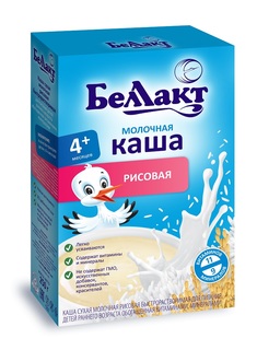 Каша &quot;Беллакт&quot; рисовая молочная, 250гр