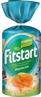 Мистраль Хлебцы FITSTART рисовые Морская соль, 90гр