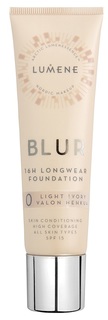 Устойчивый тональный крем Lumene Blur 16 часов SPF 15, Liight Ivory, тон 0, 30мл