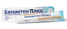 Бепантен Плюс крем д/нар. прим. 5%+0,5% 30г GP Grenzach Produktions