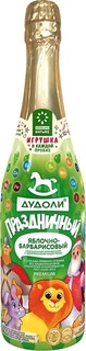 Напиток сокосодержащий &quot;Дудоли&quot; Праздничный, газированный, яблочно-барбарисовый, 750мл Absolute Nature