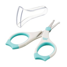 Маникюрные ножницы ROXY-KIDS для новорожденных, с прорезиненными ручками