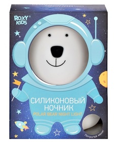 Ночник ROXY-KIDS Polar Bear, силиконовый