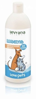 Шампунь Levrana для собак и кошек всех пород, без аромата, 500мл