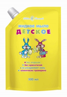 Жидкое мыло Невская Косметика &quot;Детское&quot;, 500мл УШАСТЫЙ НЯНЬ