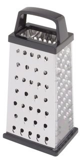 Терка Regent Inox четырехгранная с окном и съемным дном