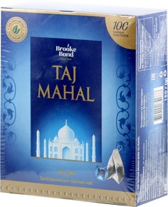 Чай черный Brooke Bond Taj Mahal, 100 пакетиков