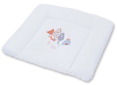 Пеленальный матрас BER BER &quot;Dino Mat XL 80 Forrest&quot;, экрю, 70х50см