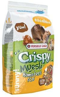 Корм Versele-Laga Crispy Muesli Hamsters&Co для хомяков и других грызунов, 1кг