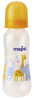 Бутылочка для кормления Mepsi с силиконовой соской, 250мл