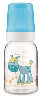 Бутылочка Canpol babies &quot;Животные&quot; с силиконовой соской, 120мл (в ассорт.)